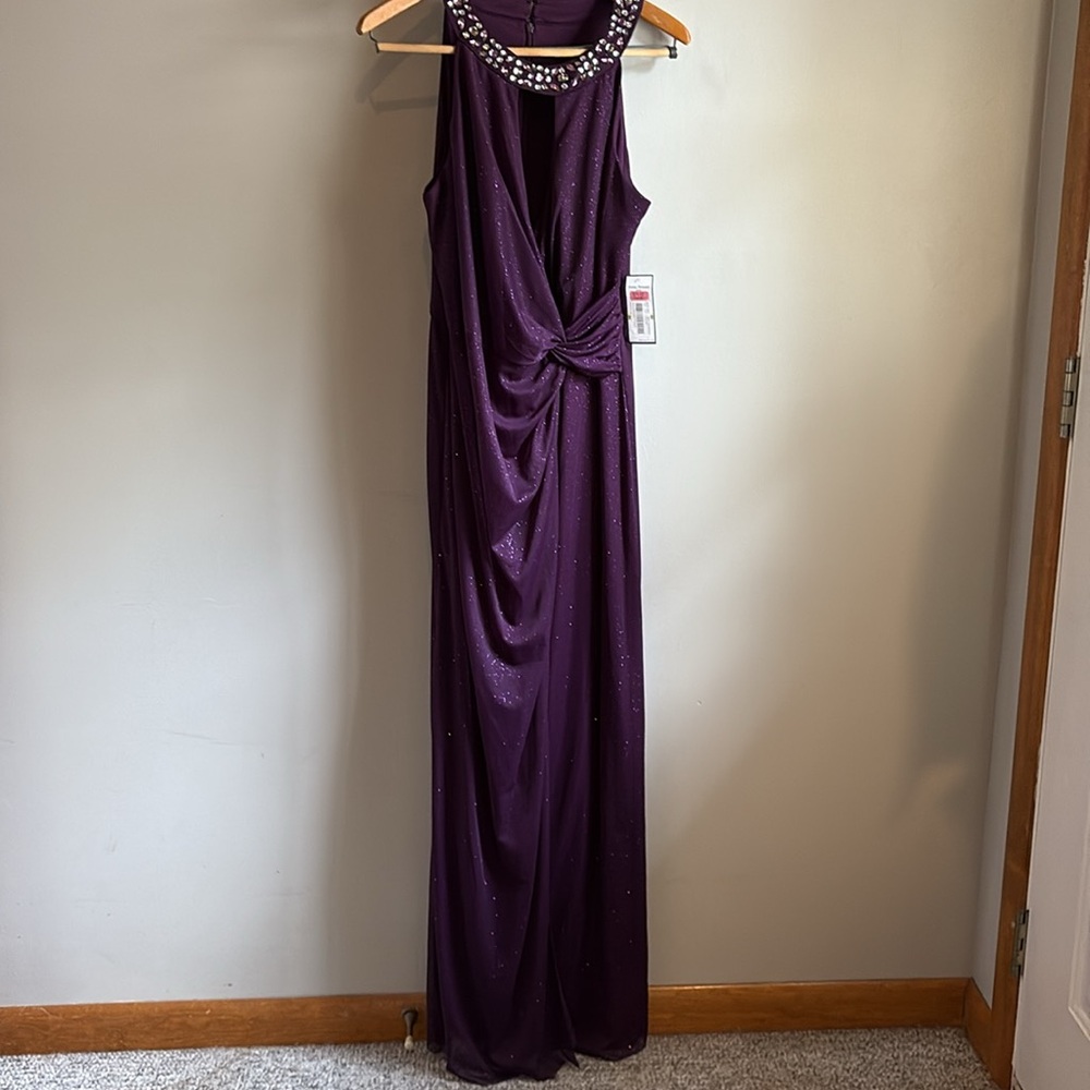 FORMAL PURPLE DRESS SIZE 14